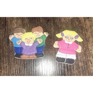 FELT FINGER PUPPET PEOPLE